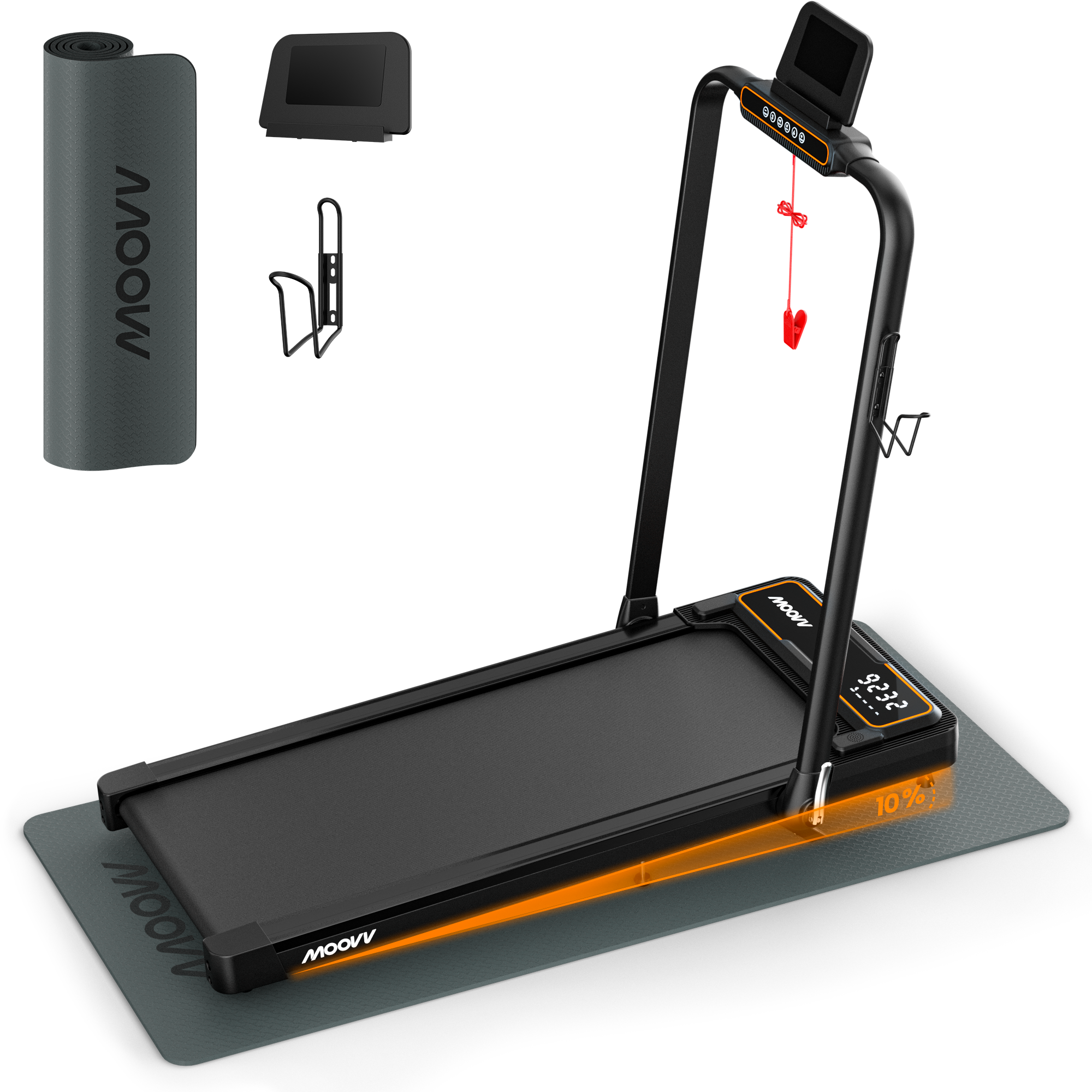 Moovv SmartStep Pro v3 Incline - Loopband Inklapbaar met Helling 1-12km/u